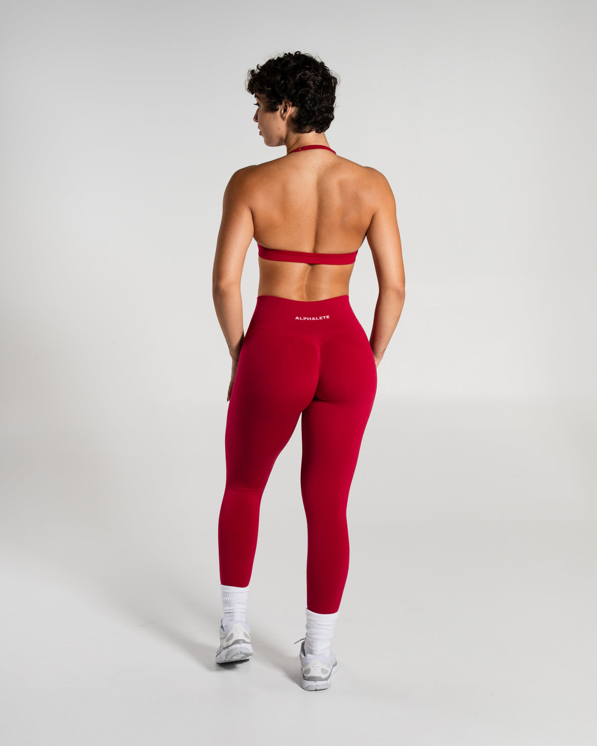 Amplify Mid Rise Legging - Deep Sea product media