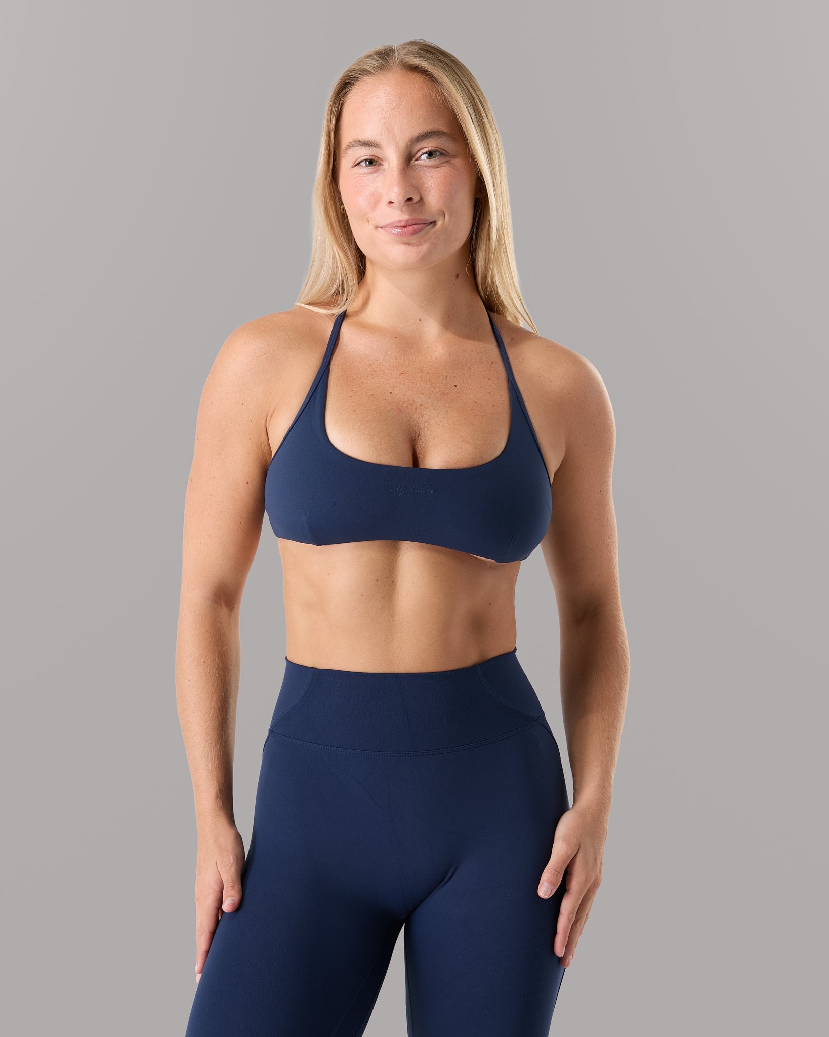 Axis Bra - Anchor | Best Sports Bra | Alphalete – Alphalete