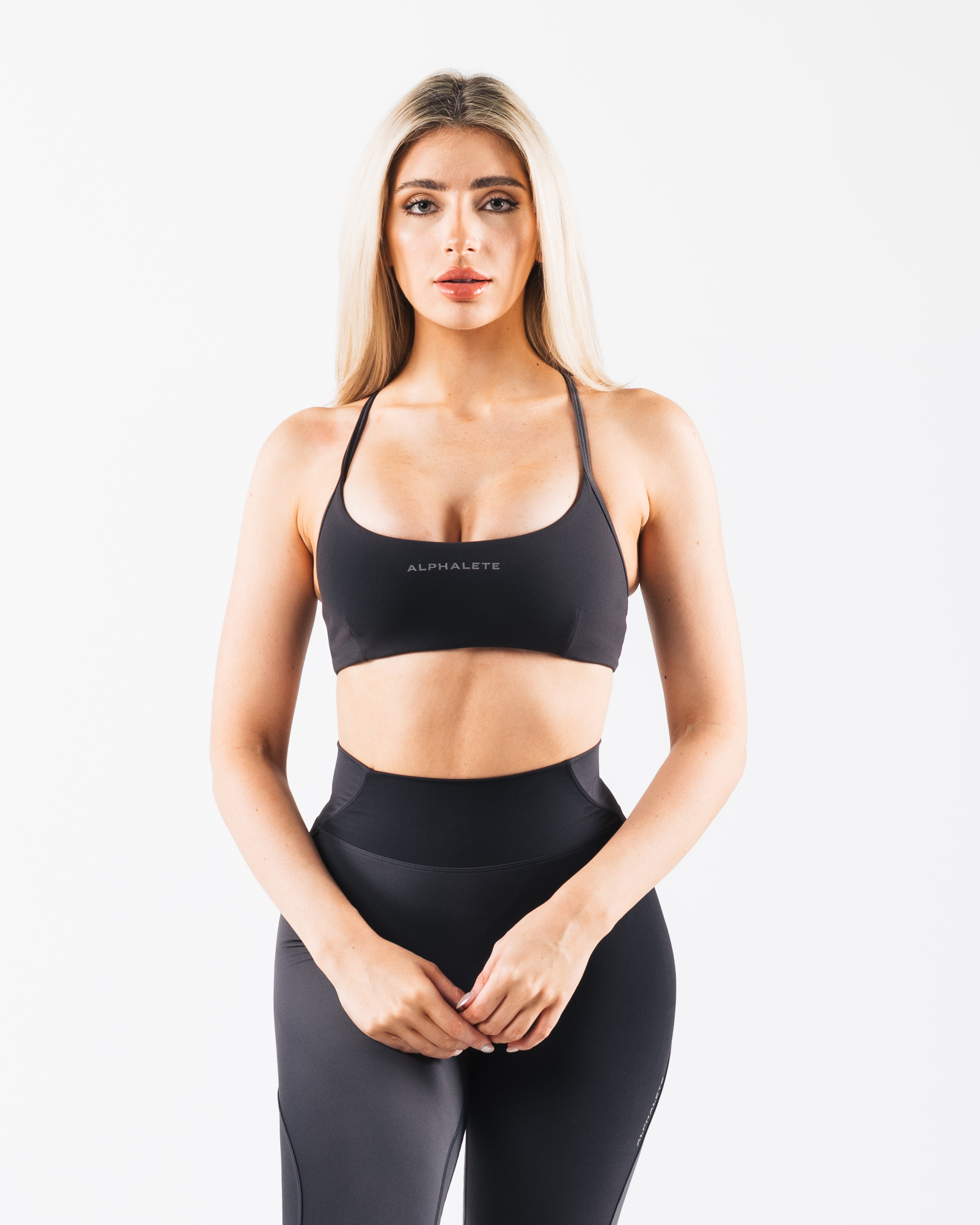 Aura 3 Strap Bra - Aura Glacier Print – Alphalete Athletics CA