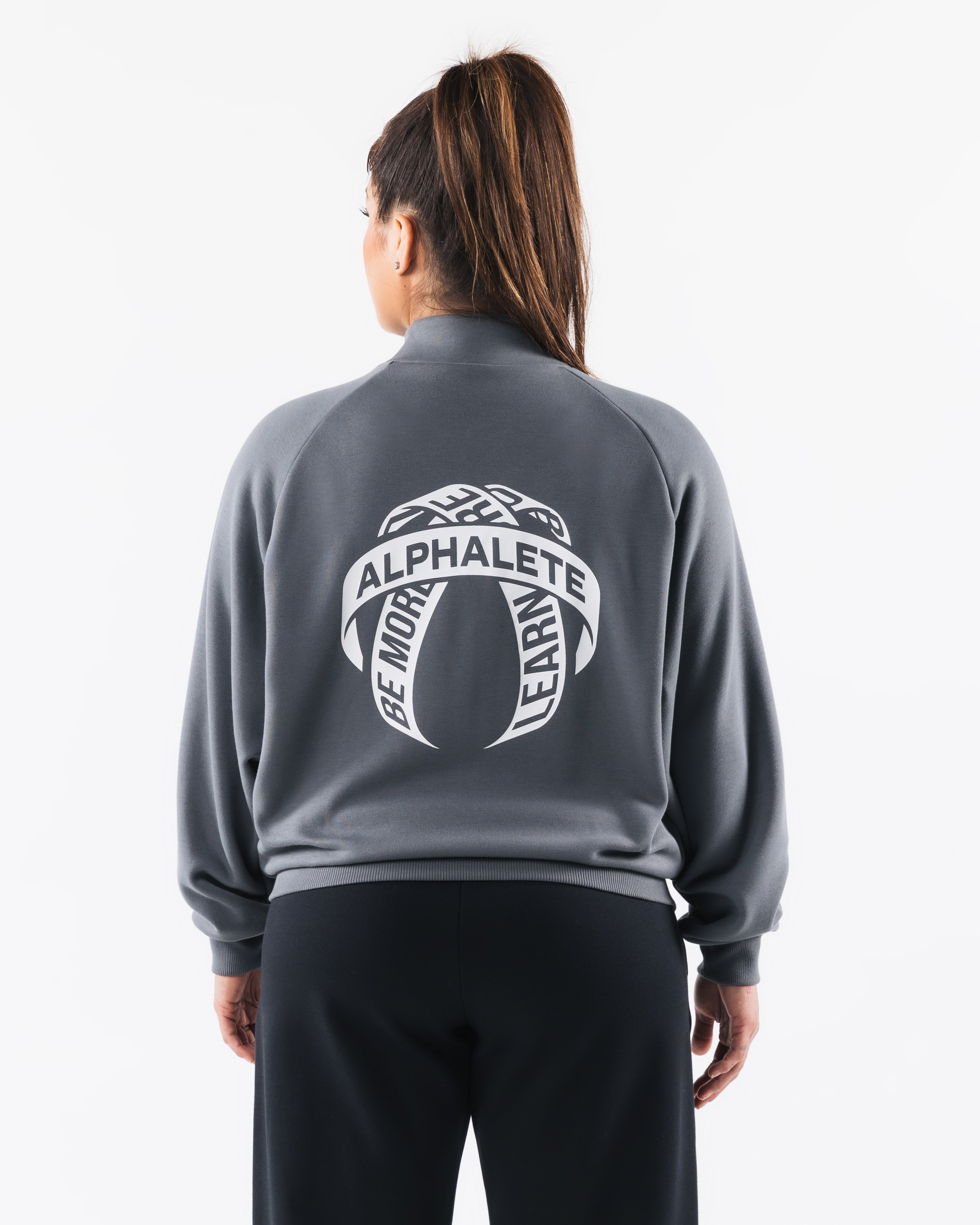 Crest Zip Up - Ash