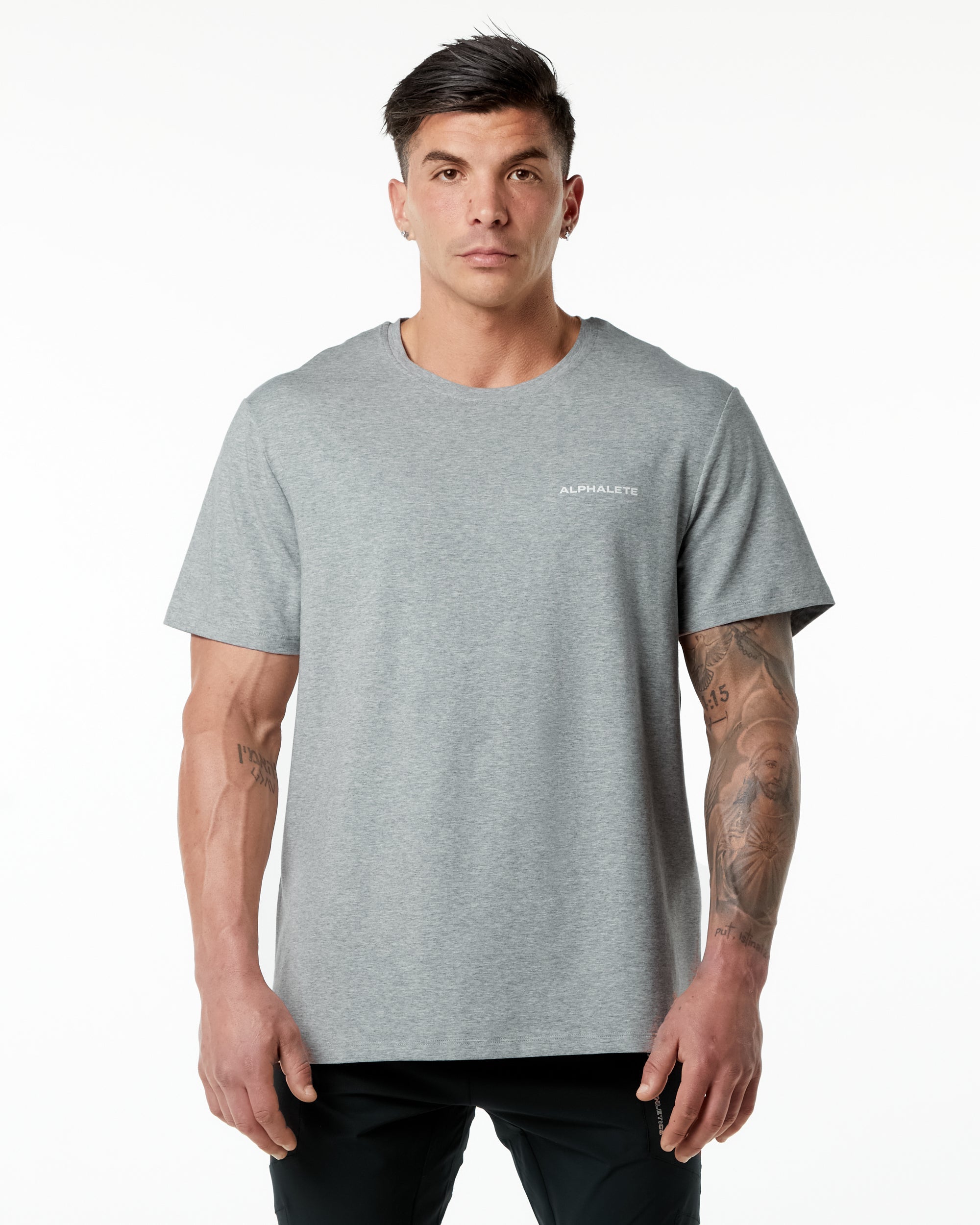 Classic Tee - Heather Grey