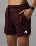 AirFlex Mesh Short - Merlot