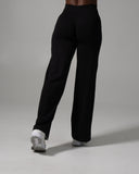 Aura Wide Leg Pant Long - Black