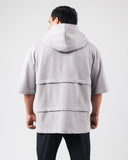 Alpha Layered Hoodie - Chrome