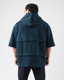 Alpha Layered Hoodie - Dark Cyan