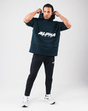 Alpha Layered Hoodie - Dark Cyan