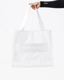 Mesh Tote Bag - White