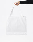 Mesh Tote Bag in White – Alphalete unisex tote bag