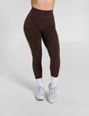 Amplify Ultra-High Rise Legging in Cashmere – women's legging in nylon and polyester fabric
