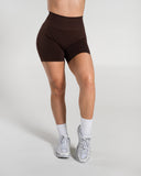 Amplify Ultra-High Rise Short in Cashmere – women's shorts in nylon and polyester fabric
