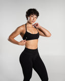 Amplify Minimal Bra - Black