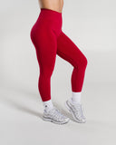 Amplify Ultra-High Rise Legging in Scarlet – women's legging with breathable fabric