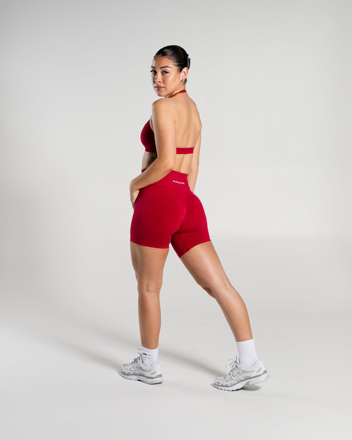Amplify Ultra-High Rise Short - LT Heather product media