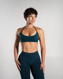Amplify Minimal Bra in Deep Sea – women's seamless light-support sports bra