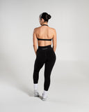 Amplify Ultra-High Rise Legging in Black – women's legging in nylon and polyester fabric, view 6