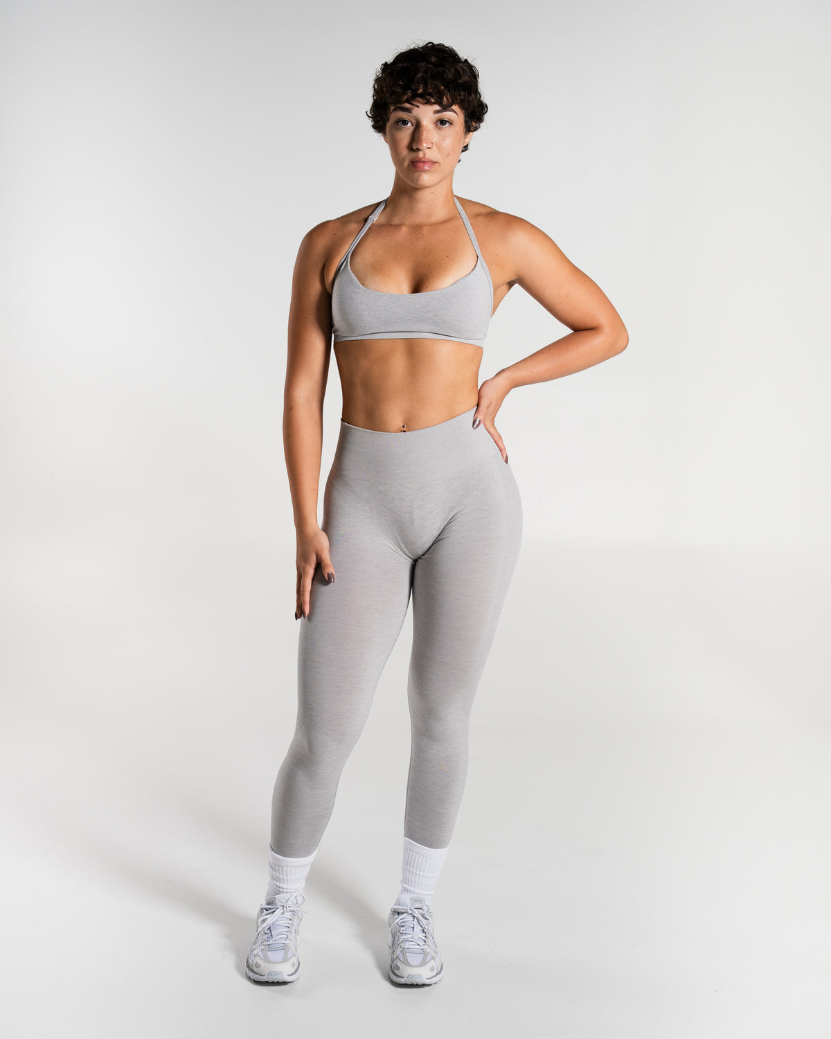 Amplify Mid Rise Legging - Deep Sea product media