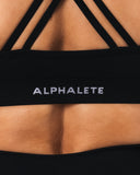 Amplify Deep V Bra - Black