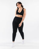 Amplify Deep V Bra - Black