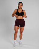 Amplify Mid Rise Short - Merlot
