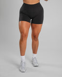 Amplify Mid Rise Short - Dark Heather Grey