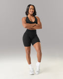 Amplify Gravity Ultra-High Rise Biker Short - Black