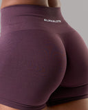 Amplify Mid Rise Short - Black Garnet