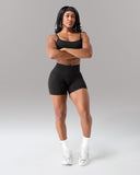 Amplify Mid Rise Short - Black
