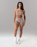 Amplify Mid Rise Short - Mocha