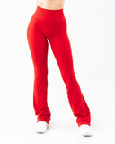 Amplify Ultra-High Rise Flared Pant - Formula Red