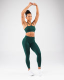 Amplify Mid Rise Legging - Blade