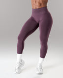 Amplify Mid Rise Legging - Black Garnet