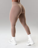 Amplify Mid Rise Legging - Mocha