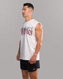 Dark Haven Cut Off - White