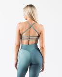 Aura 3 Strap Bra - Aura Glacier Print