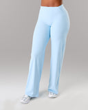 Aura Wide Leg Pant Long - Powder Blue