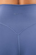 Aura Ultra-High Rise Capri - Dusty Blue