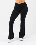 Aura Foldover Flare - Black