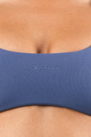 Aura Strappy Bra - Dusty Blue