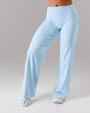 Aura Wide Leg Pant Regular - Powder Blue