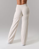 Aura Wide Leg Pant Regular - Wheat