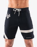 Aztec Boardshort - Black Linen