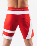 Aztec Boardshort - Crimson Coin