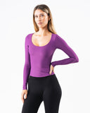 Basics Long Sleeve - Purple Noir