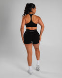 Amplify Mid Rise Short - Black