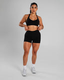 Amplify Mid Rise Short - Black