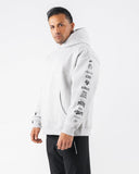 Core Stripe Hoodie - Heather Grey