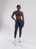 Pump High Rise Legging - Dusty Navy