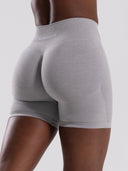 Pump High Rise Short - LT Heather