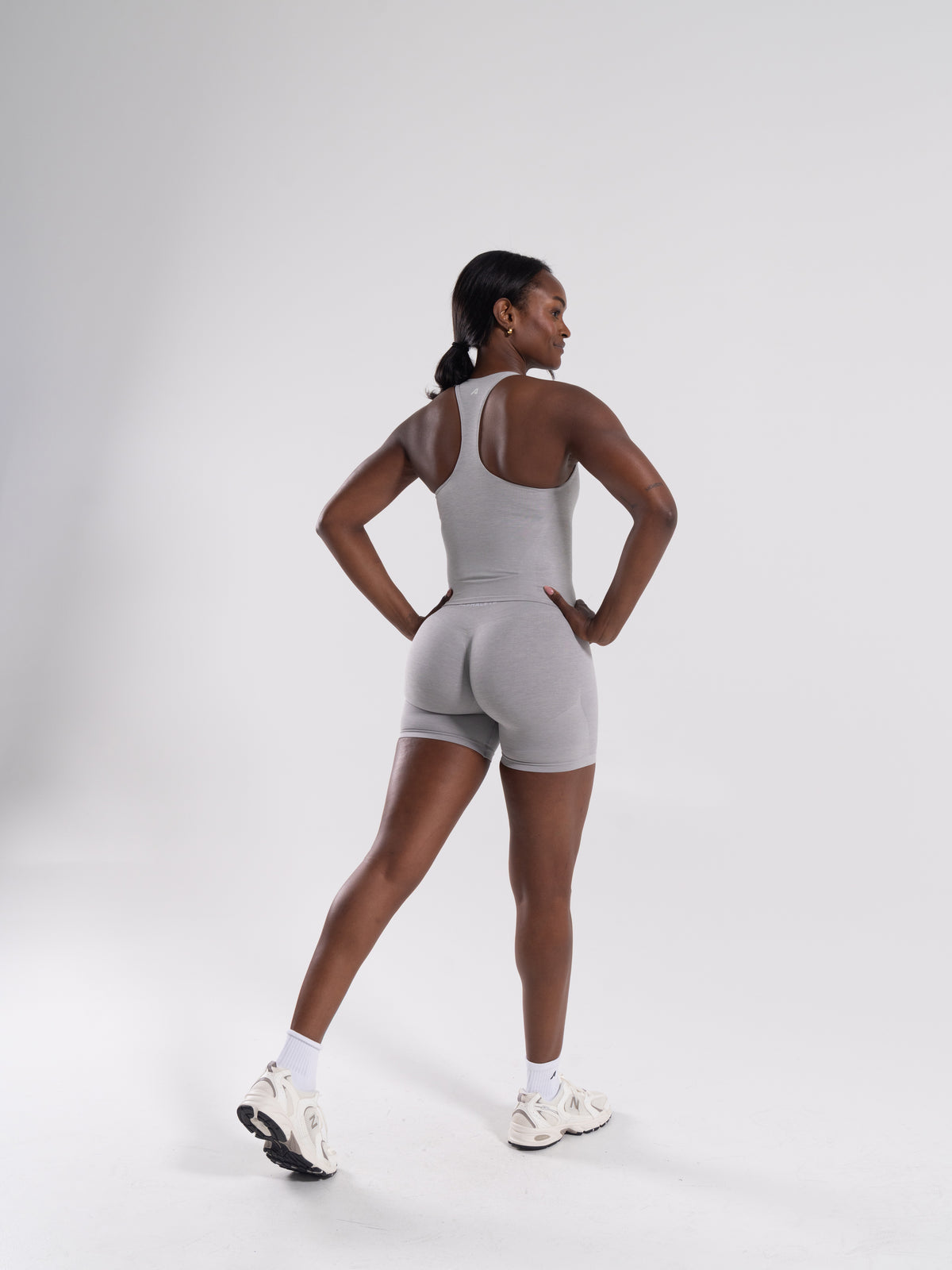 Pump High Rise Short - Aqua Blue product media