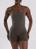 Mirror Tank - Khaki